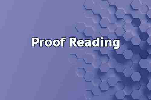 Proofreading