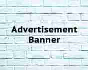 Advertisement banner