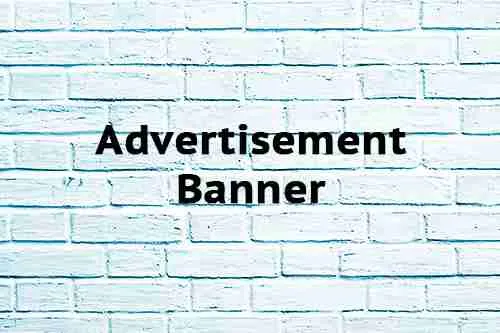 Advertisement Banner Advertisement banner
