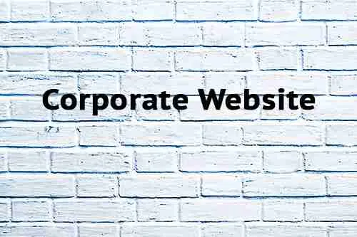 Corporate Website Corporate Website