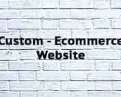 Sito web personalizzato - Ecommerce Custom Ecommerce Website