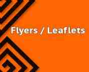 Flyers / Leaflets flyers or leaflets