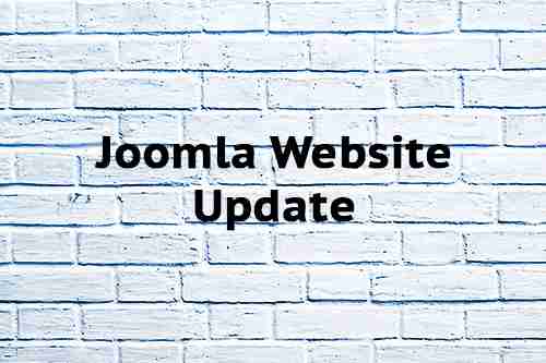 Actualización Website de Joomla
