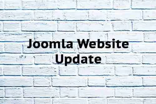 Actualización Website de Joomla