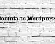 Joomla to Wordpress