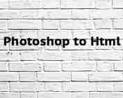 Photoshop to Html