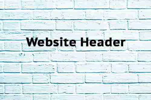 Website Header