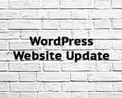 Aggiornamento del sito web Wordpress WordPress Website Update