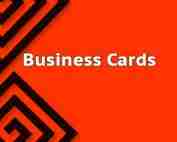 Business Cards business cards