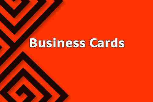 business cards