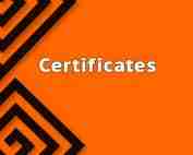 Certificados Certificado