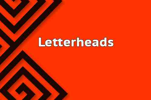 letterheads