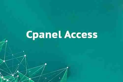 Cpanel Access