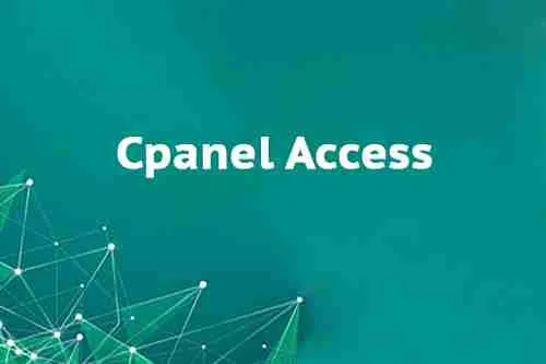 Acceso al CPanel Acceso a Cpanel