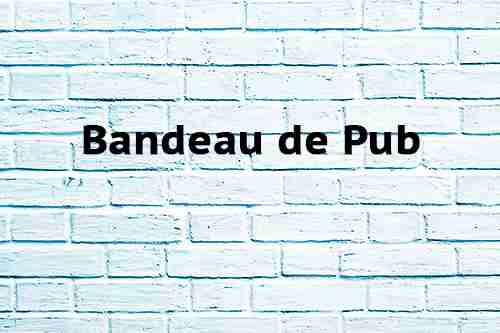 Bandeau de Pub
