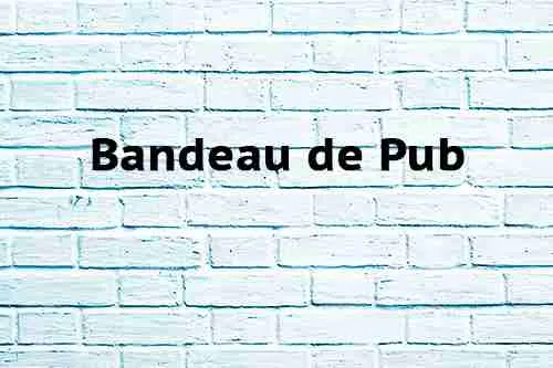 Bandeau de Pub