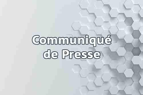 Communiqué de Presse