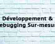 Développement & Debugging Sur-mesure Développement & Debugging Sur – mesure