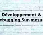 Développement & Debugging Sur-mesure Développement & Debugging Sur – mesure