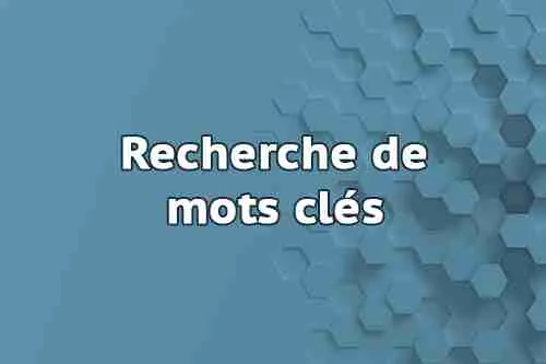Recherche de mots clés