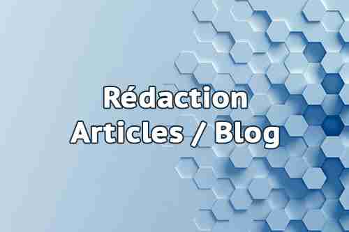 Rédaction Articles or Blog