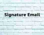Signature Email Signature Email