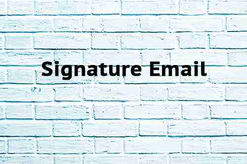 Signature Email