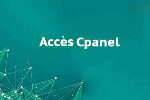 Accès Cpanel