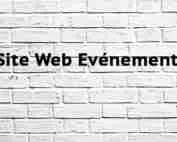 Site Web Évènement Site Web Evénement