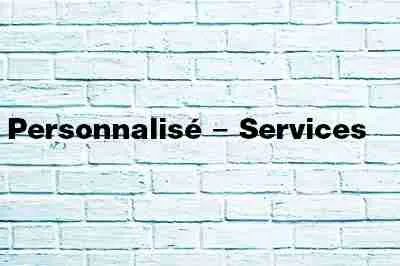 Personnalisé – Services