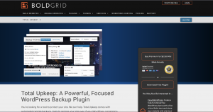 WordPress backup & Restore plugin