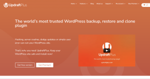WordPress backup & Restore plugin