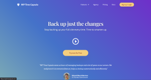 WordPress backup & Restore plugin