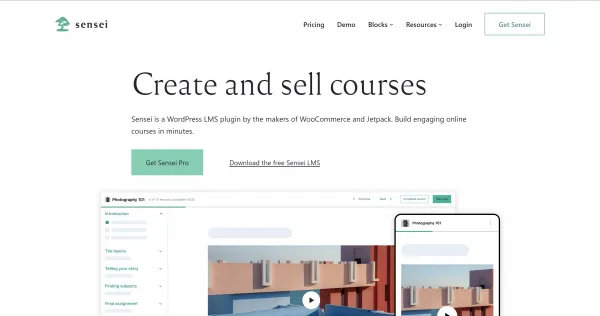 Top des solutions LMS WordPress sensei lms
