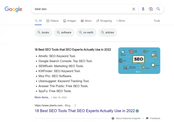 Todo lo que necesita saber sobre SERP fragmentos destacados
