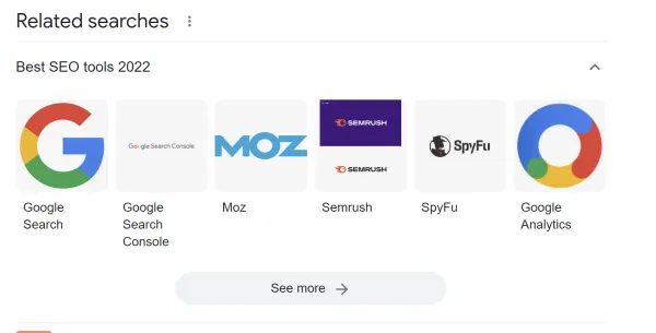 Todo lo que necesita saber sobre SERP búsquedas relacionadas img
