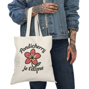 Pondicherry je t'aime Tote Bag Coton