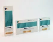 Advertisement Banner Advertisement banner design: web banner set in three standard sizes