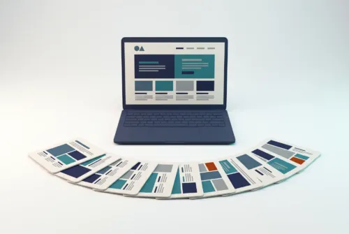 Branded slide template