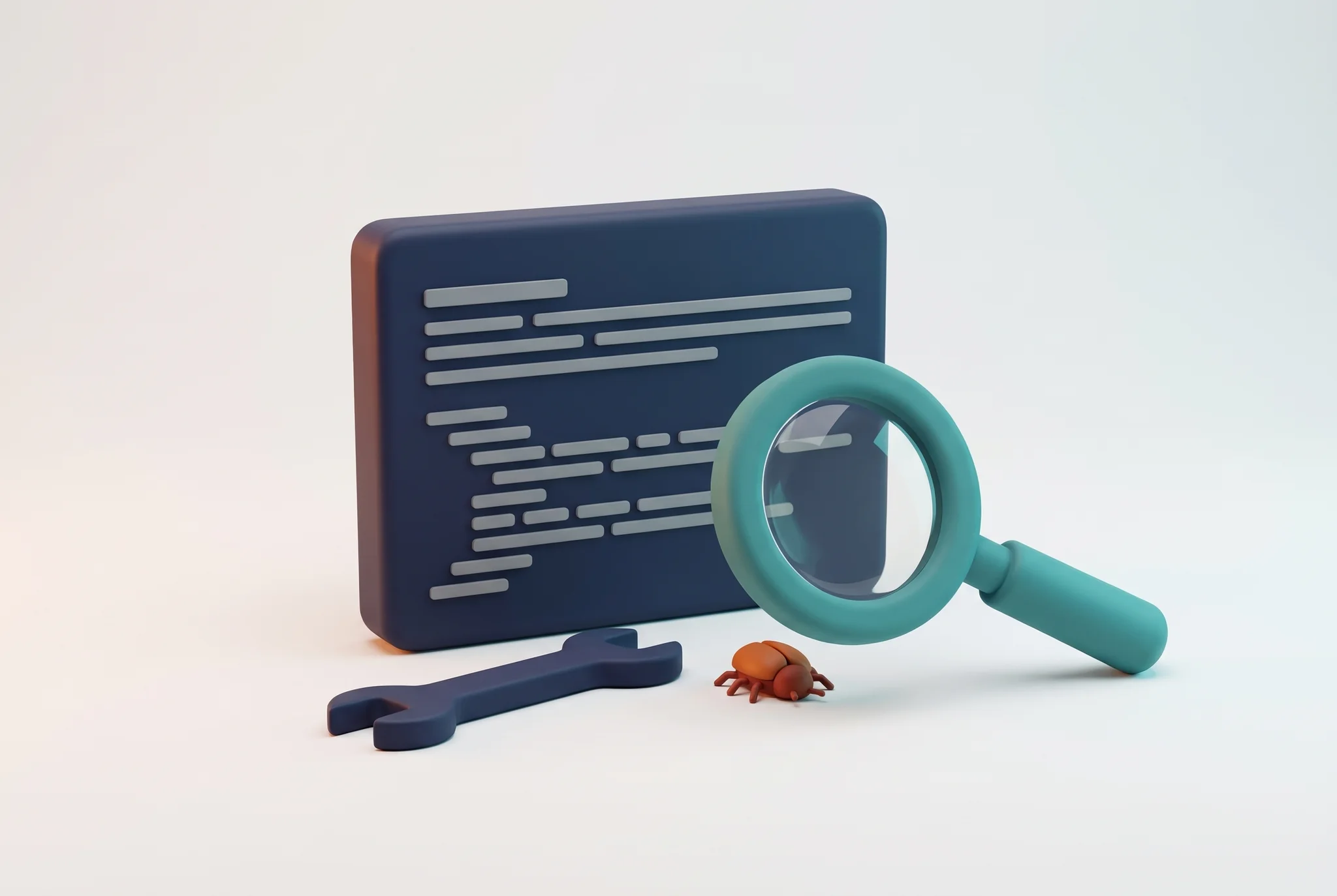 Custom WordPress plugin Codifica e debug: editor di codice con chiave inglese e bug