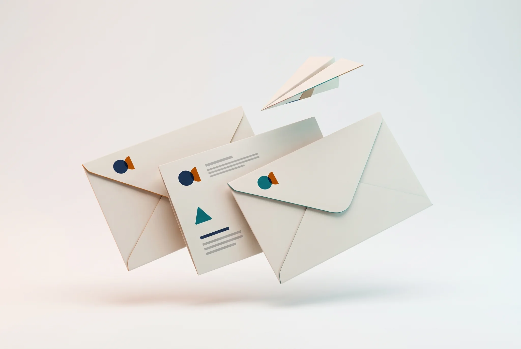 Email automation setup Email marketing: buste e aeroplano di carta