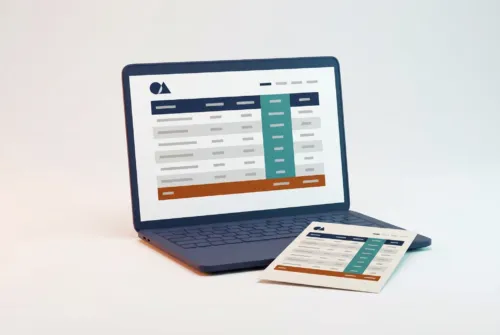 Design di tabella HTML: tabella dati responsive e ordinata sullo schermo