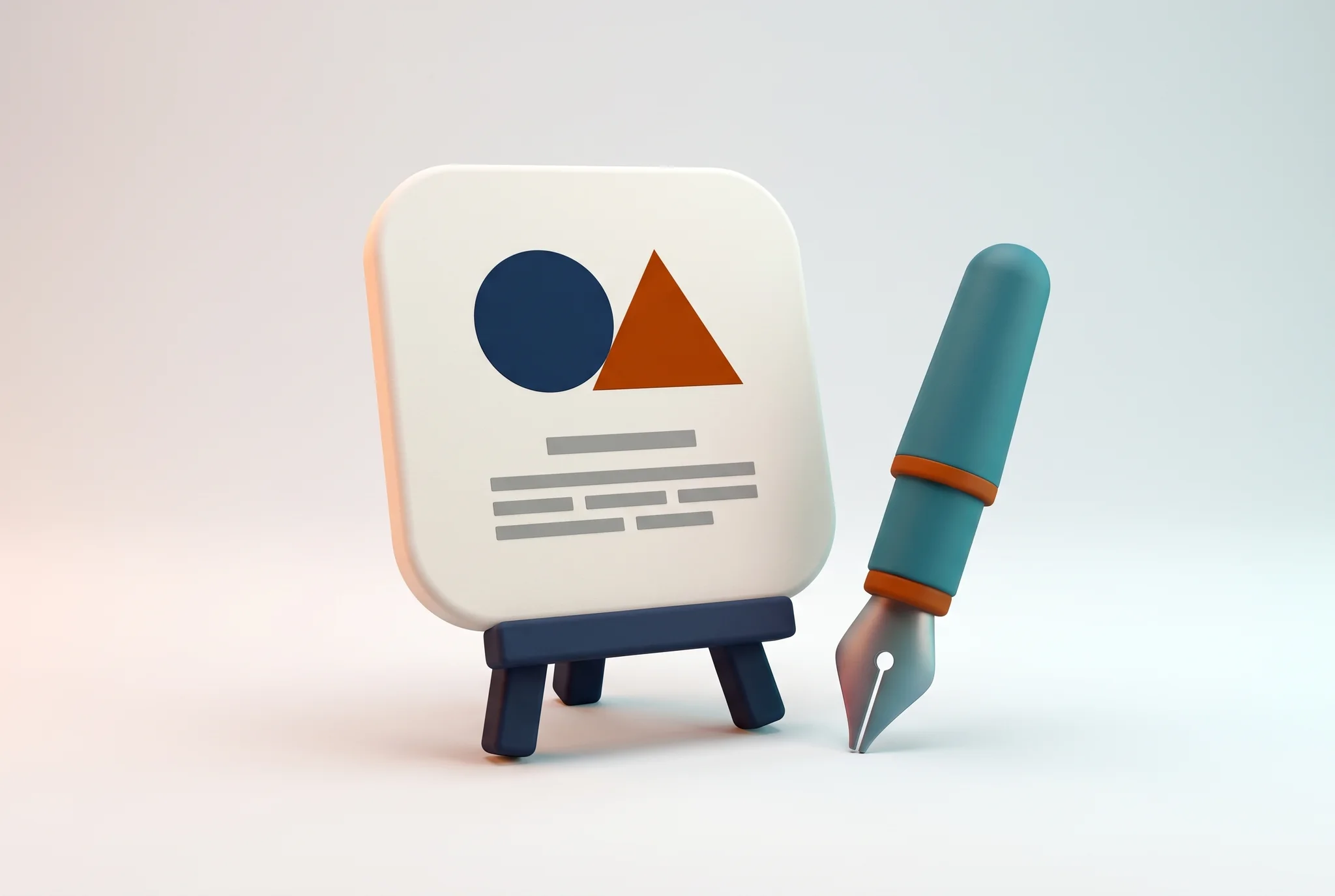 Animated logo Design del logo: badge con monogramma, schizzo e palette