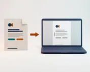 Da PDF a documento Conversione da PDF a documento modificabile, prima e dopo
