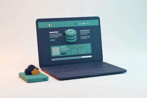 Copia de seguridad web Pro: panel de copias con discos y calendario